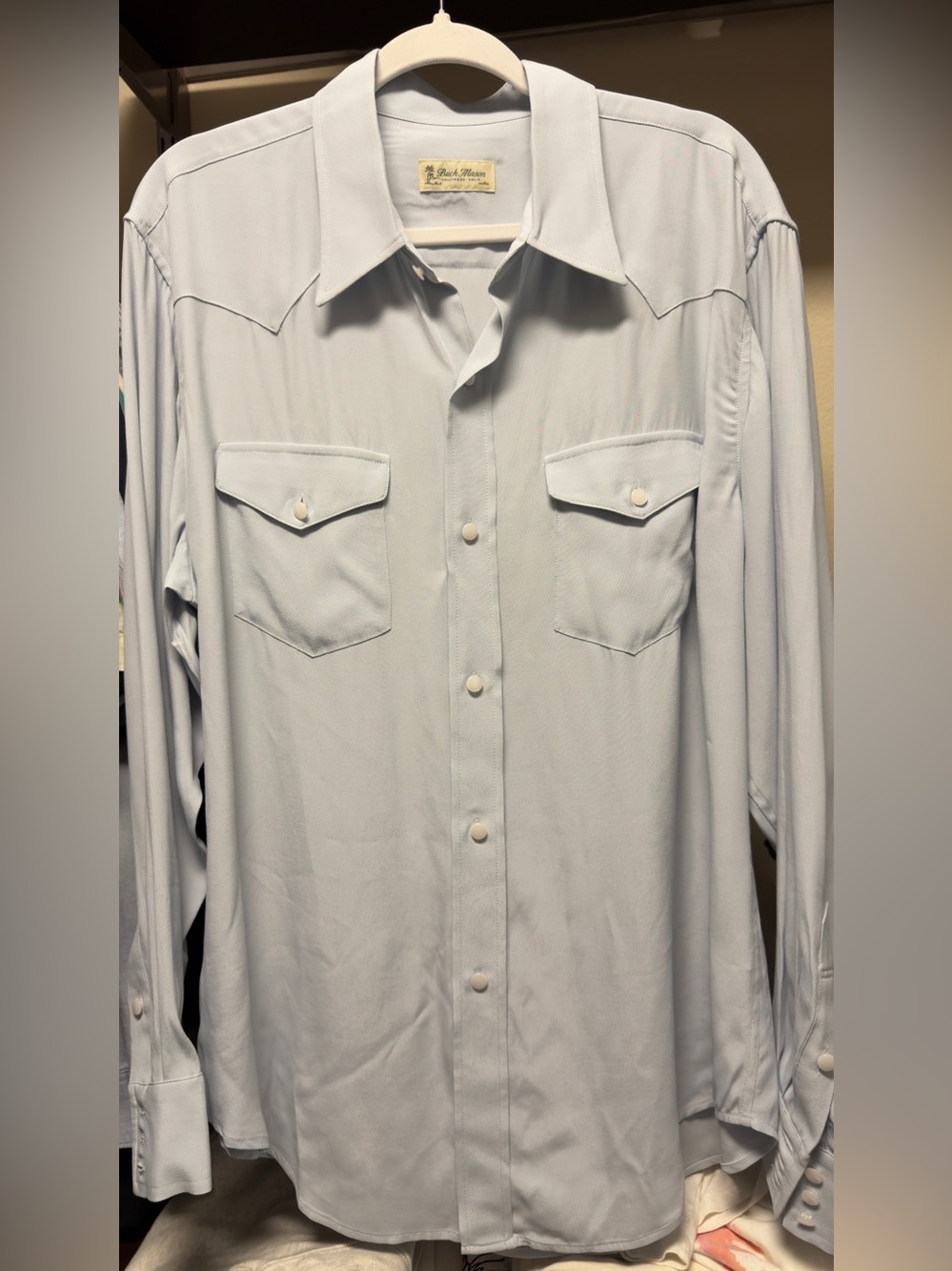 Buck Mason western shirt